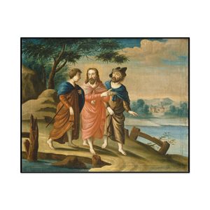 Americanth Century Christ On The Road To Emmaus Landscape Set1 Cover0