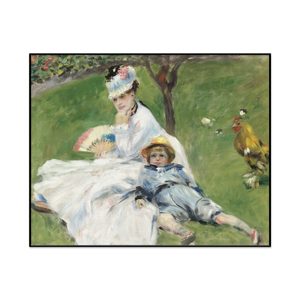 Auguste Renoir Madame Monet And Her Son Landscape Set1 Cover0