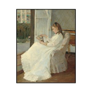 Berthe Morisot The Artist S Sister At A Window Portrait Set1 Cover0