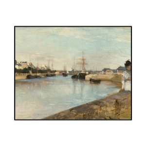 Berthe Morisot The Harbor At Lorient Landscape Set1 Cover0
