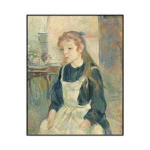 Berthe Morisot Young Girl With An Apron Portrait Set1 Cover0