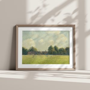Camille Pissarro Hampton Court Green Landscape Set1 Minimal1
