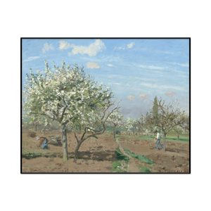 Camille Pissarro Orchard In Bloom Louveciennes Landscape Set1 Cover0