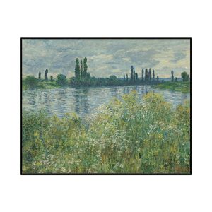 Claude Monet Banks Of The Seine Vetheuil Landscape Set1 Cover0
