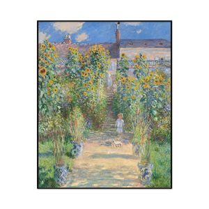Claude Monet The Artist S Garden At Vetheuil Portrait Set1 Cover0