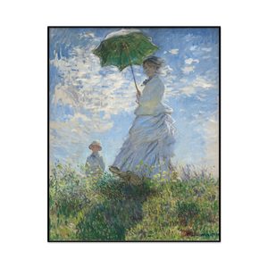 Claude Monet Woman With A Parasol Madame Monet And Her Son Portrait Set1 Cover0