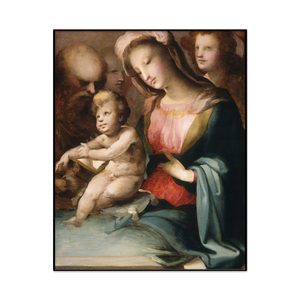 Domenico Beccafumi The Holy Family With Angels Portrait Set1 Cover0
