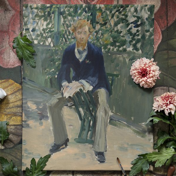 Edouard Manet George Moore In The Artist S Garden Portrait Set1 Cover2