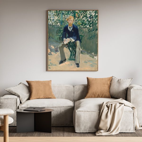 Edouard Manet George Moore In The Artist S Garden Portrait Set1 Living2