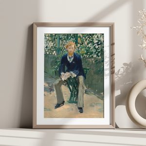 Edouard Manet George Moore In The Artist S Garden Portrait Set1 Minimal5