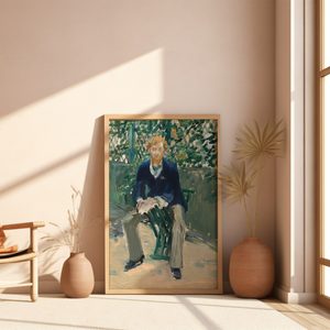 Edouard Manet George Moore In The Artist S Garden Portrait Set1 Sand3