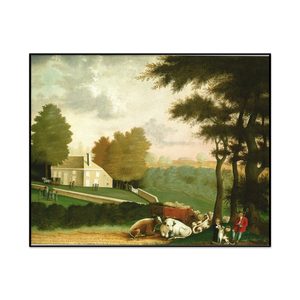 Edward Hicks The Grave Of William Penn Landscape Set1 Cover0