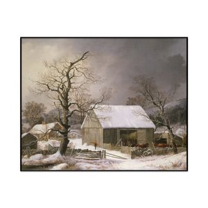 George Henry Durrie Winter In The Country Landscape Set1 Cover0