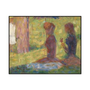 Georges Seurat Study Of Figures For La Grande Jatte Landscape Set1 Cover0