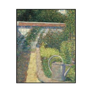 Georges Seurat The Watering Can Garden At Le Raincy Portrait Set1 Cover0