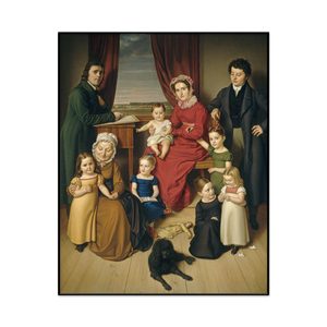 Germanth Century An Artist And His Family Portrait Set1 Cover0