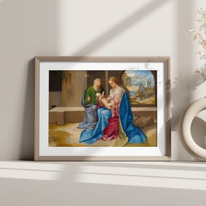 Giorgione The Holy Family Landscape Set1 Minimal3