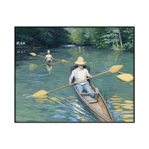 Gustave Caillebotte Skiffs Landscape Set1 Cover0