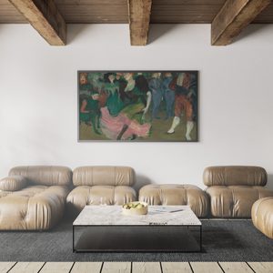 Henri De Toulouse Lautrec Marcelle Lender Dancing The Bolero In Chilpéric Landscape Set1 Living2