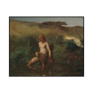 Jean Franccedilois Millet The Bather Landscape Set1 Cover0