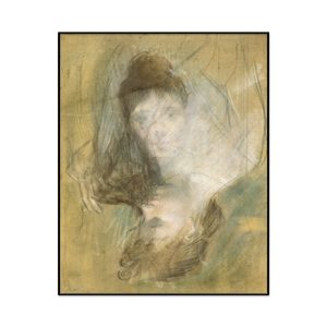 Jean Louis Forain Sketch Of A Woman Portrait Set1 Cover0