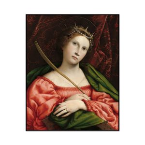 Lorenzo Lotto Saint Catherine Portrait Set1 Cover0