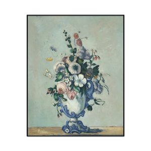 Paul Ceacutezanne Flowers In A Rococo Vase Portrait Set1 Cover0
