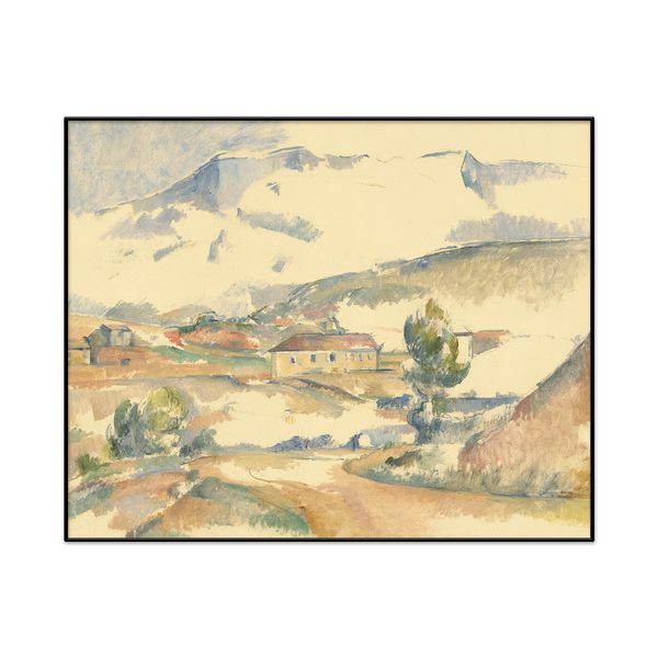 Paul Ceacutezanne Montagne Sainte Victoire From Near Gardanne Landscape Set1 Cover0