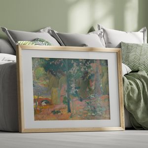 Paul Gauguin The Bathers Landscape Set1 Bed1