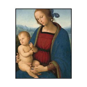 Pietro Perugino Madonna And Child Portrait Set1 Cover0