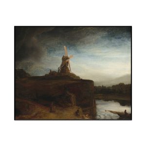Rembrandt Van Rijn The Mill Landscape Set1 Cover0