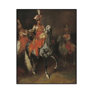 Theacuteodore Gericault Mounted Trumpeters Of Napoleon S Imperial Guard Portrait Set1 Cover0