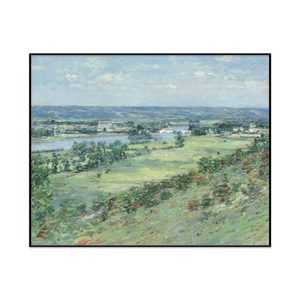 Theodore Robinson The Valley Of The Seine From The Hills Of Giverny Landscape Set1 Cover0