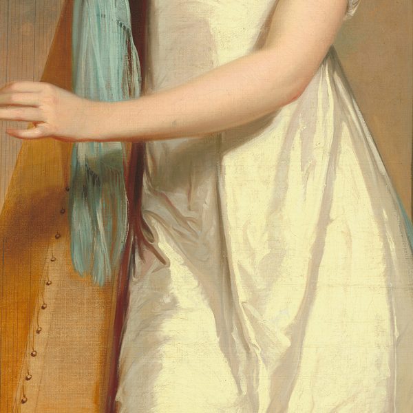 Thomas Sully Lady With A Harp Eliza Ridgely Details