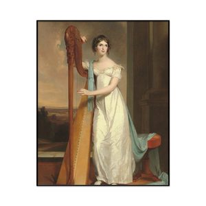 Thomas Sully Lady With A Harp Eliza Ridgely Portrait Set1 Cover0