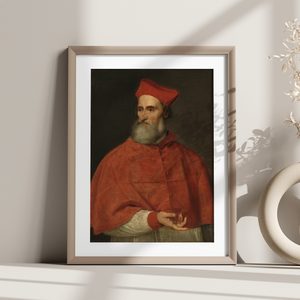 Titian Cardinal Pietro Bembo Portrait Set1 Minimal5