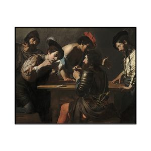 Valentin De Boulogne Soldiers Playing Cards And Dice The Cheats Landscape Set1 Cover0