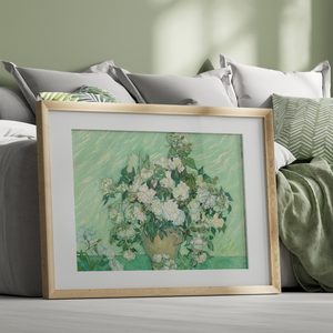 Vincent Van Gogh Roses Landscape Set1 Bed1