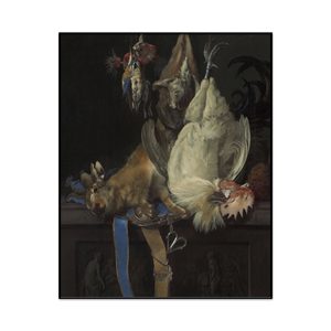Willem Van Aelst Still Life With Dead Game Portrait Set1 Cover0