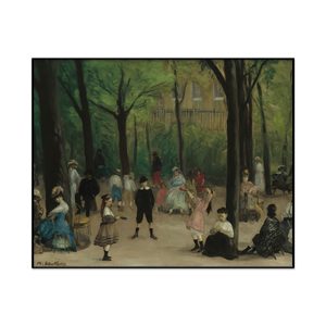 William James Glackens Luxembourg Gardens Landscape Set1 Cover0