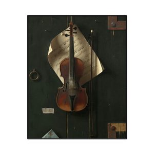 William Michael Harnett The Old Violin Portrait Set1 Cover0