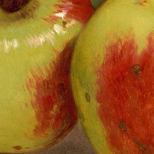 William Rickarby Miller Study Of Apples From Nature Details