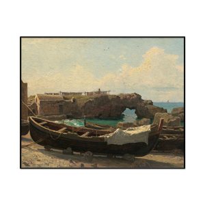 William Stanley Haseltine Marina Piccola Capri Landscape Set1 Cover0