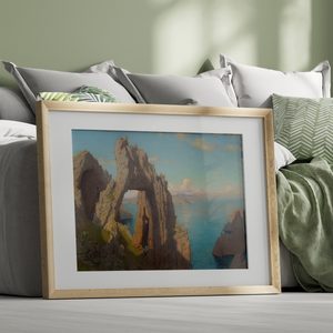 William Stanley Haseltine Natural Arch At Capri Landscape Set1 Bed1