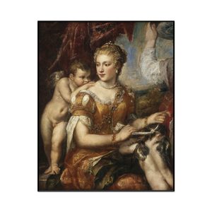 Workshop Or Follower Of Titian Venus Blindfolding Cupid Portrait Set1 Cover0