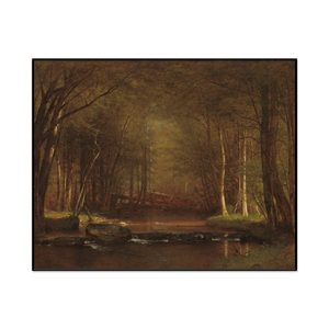 Worthington Whittredge Trout Brook In The Catskills Landscape Set1 Cover0